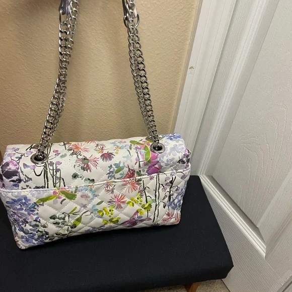 INC Floral and Butterfly print handbag - Picture 4 of 9